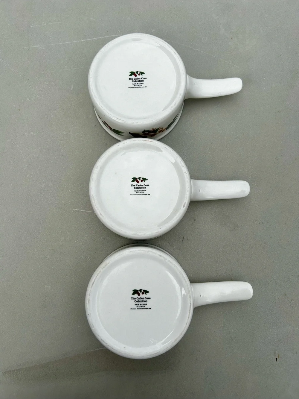 3pc. Set The Cades Cove Crock Collection Soup Bowls by Citation Stoneware
